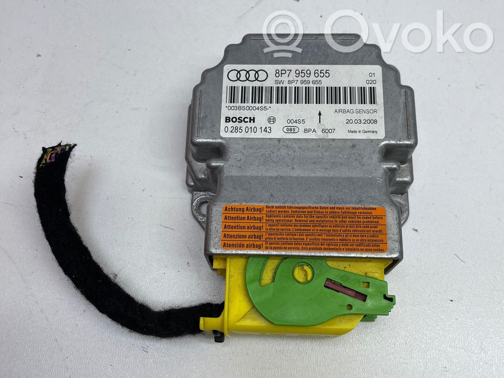 Audi A3 S3 8P Airbag control unit/module 