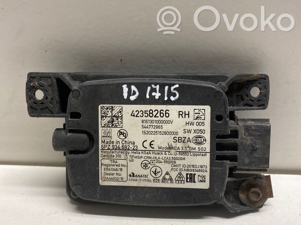 Blind spot module   42358266,544772965,6PZ93469223,8151301000000W