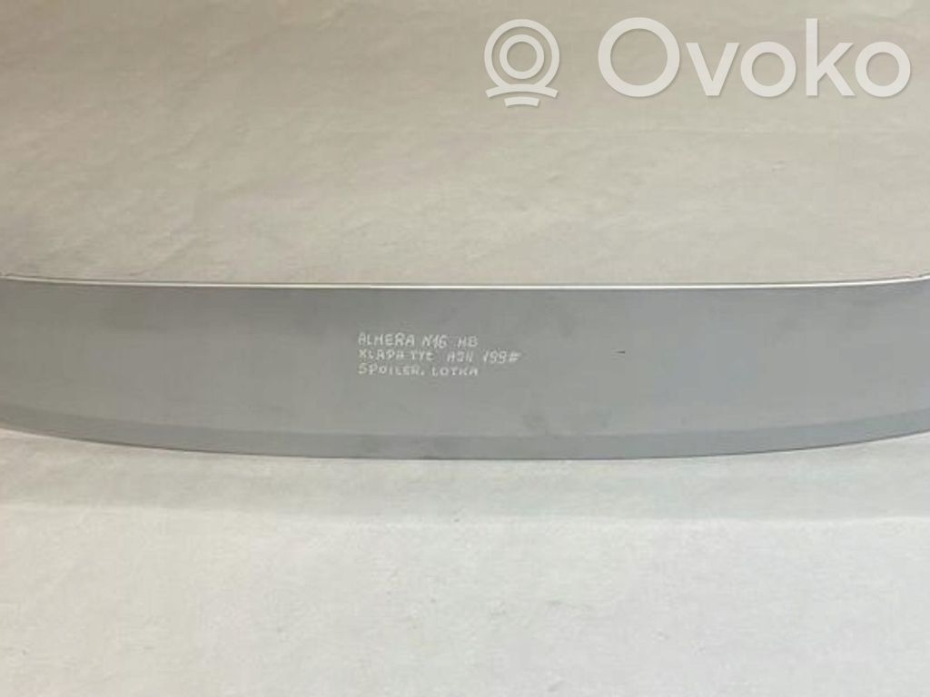 Nissan Almera N16 Spoileris galinio dangčio 