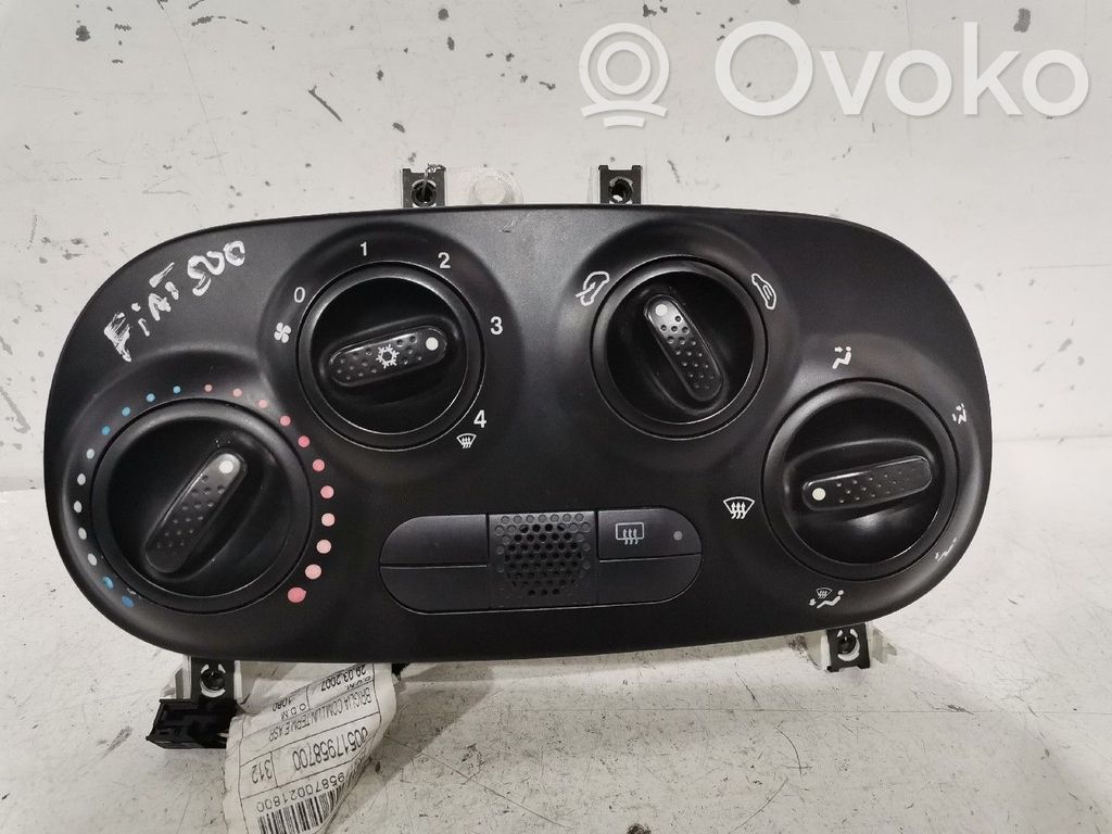Fiat 500 Climate control unit 