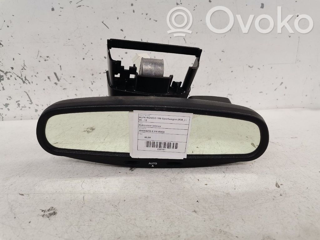 Alfa Romeo 159 Espejo retrovisor (interior) 