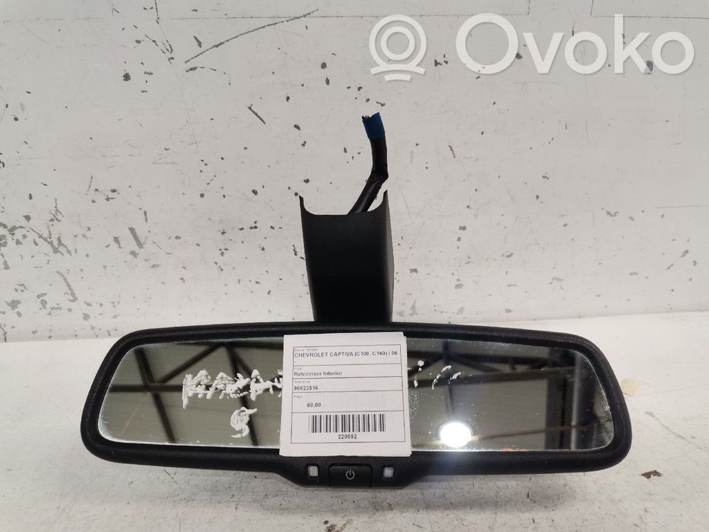 Espejo retrovisor (interior)   96623516