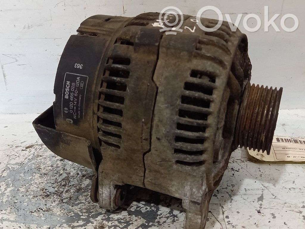 Generator/alternator   0120465028,BOSCH