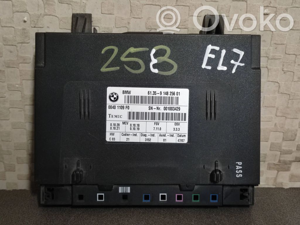BMW 7 E65 E66 Istuimen säädön moduuli 