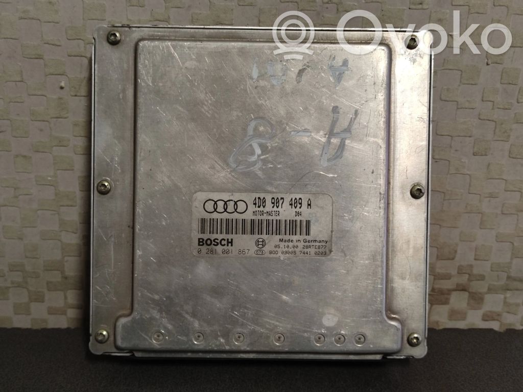 Audi A8 S8 D2 4D Engine control unit/module 