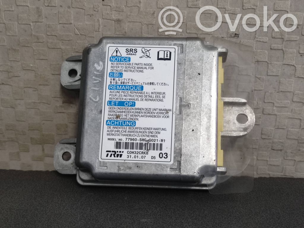 Honda Civic Airbag control unit/module 