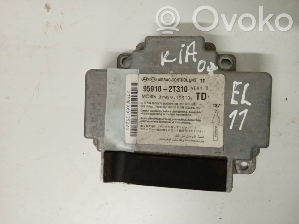 KIA Optima Airbag control unit/module 