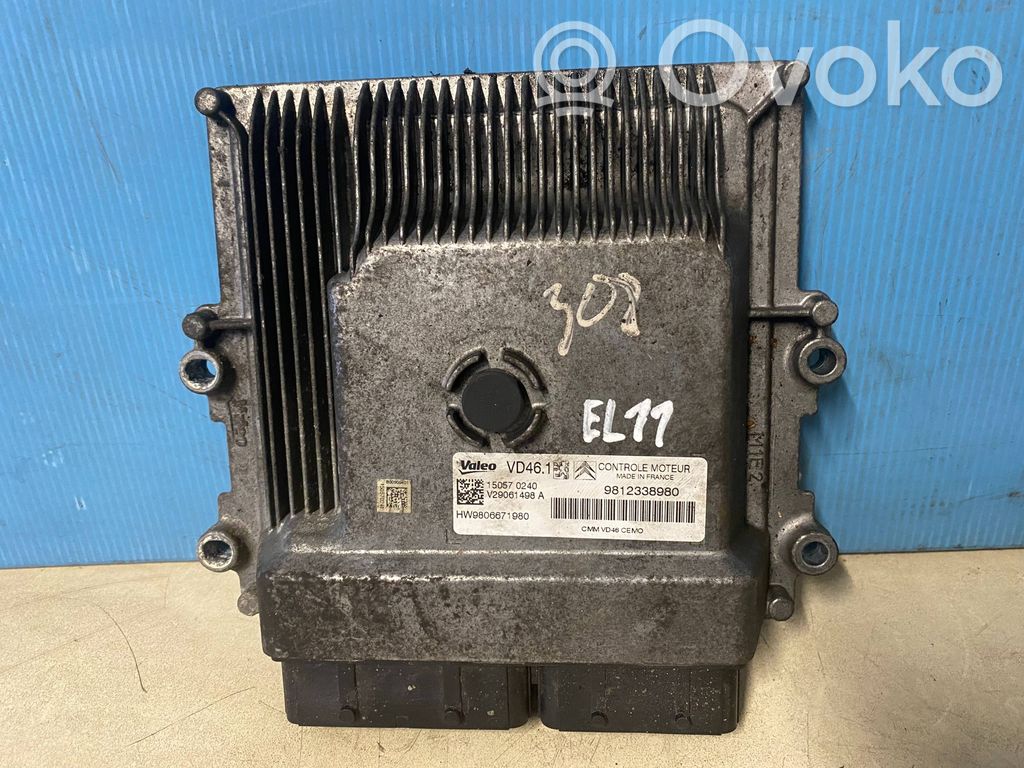 Peugeot 308 Engine control unit/module 