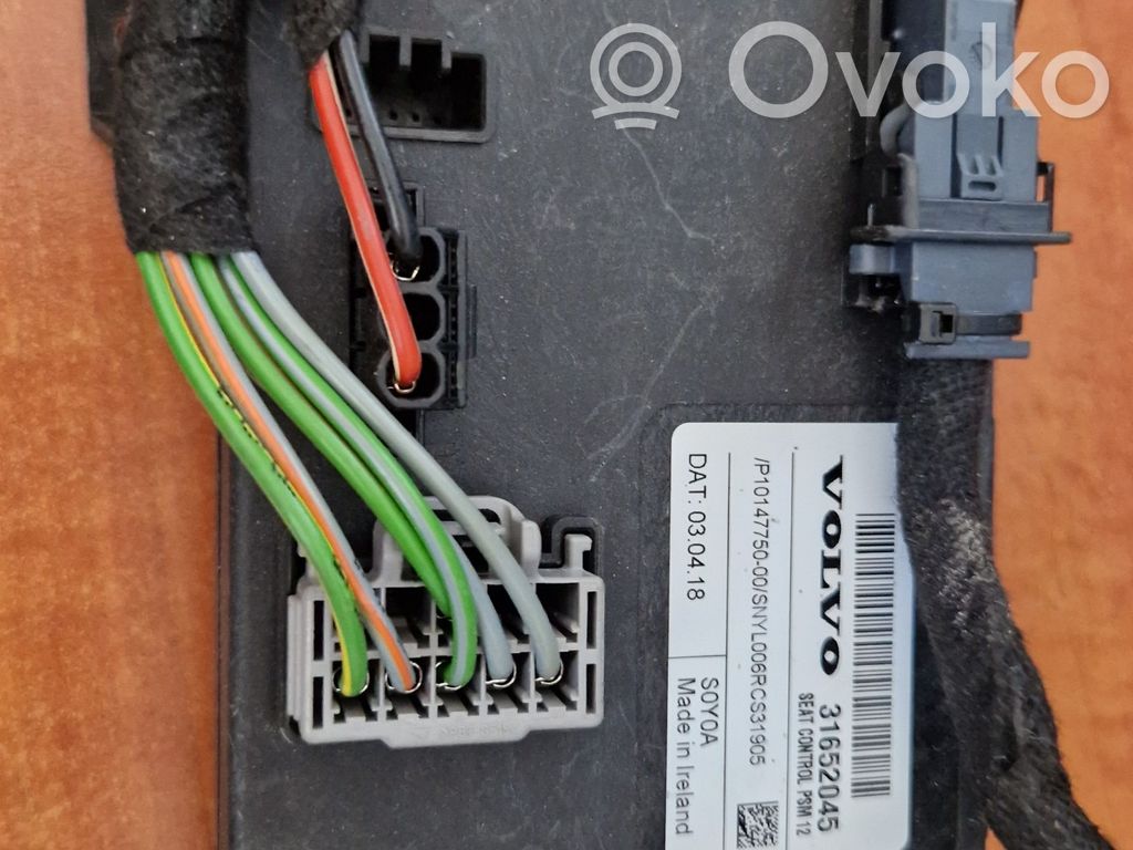 Volvo XC90 Module de commande de siège 