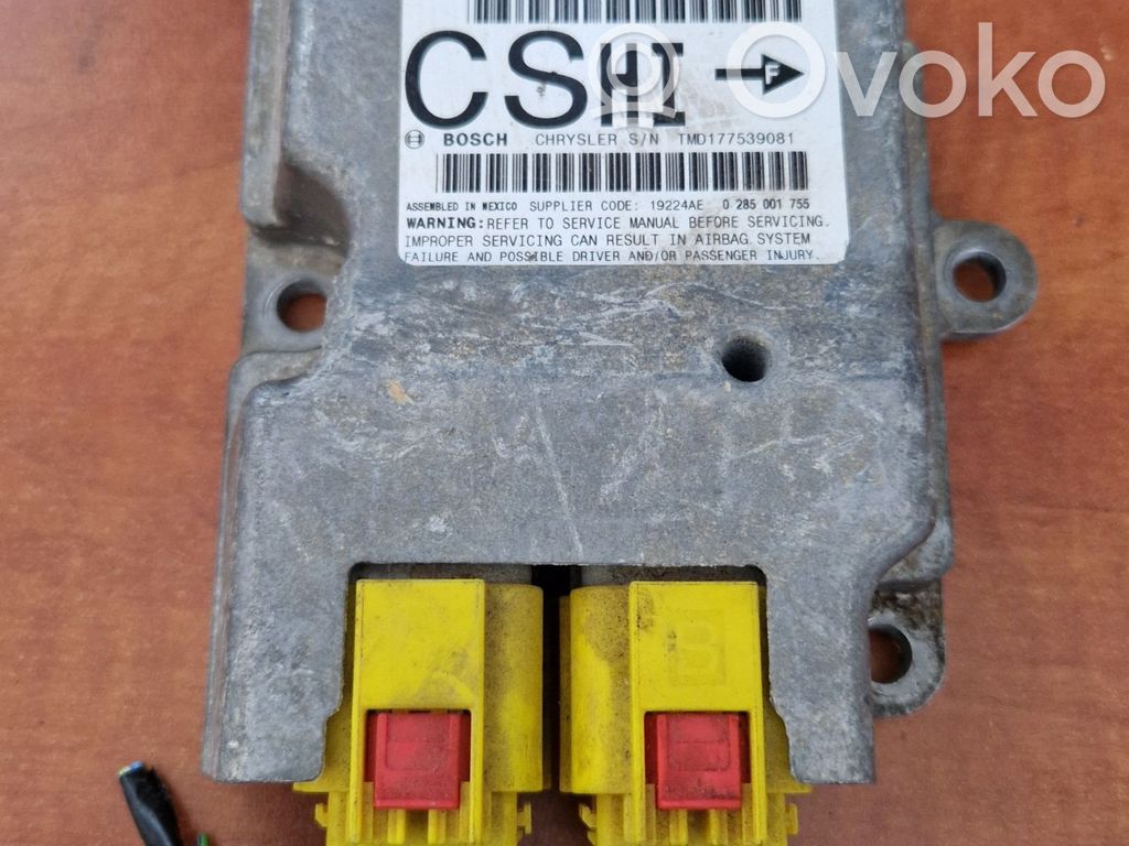 Chrysler PT Cruiser Airbag control unit/module 