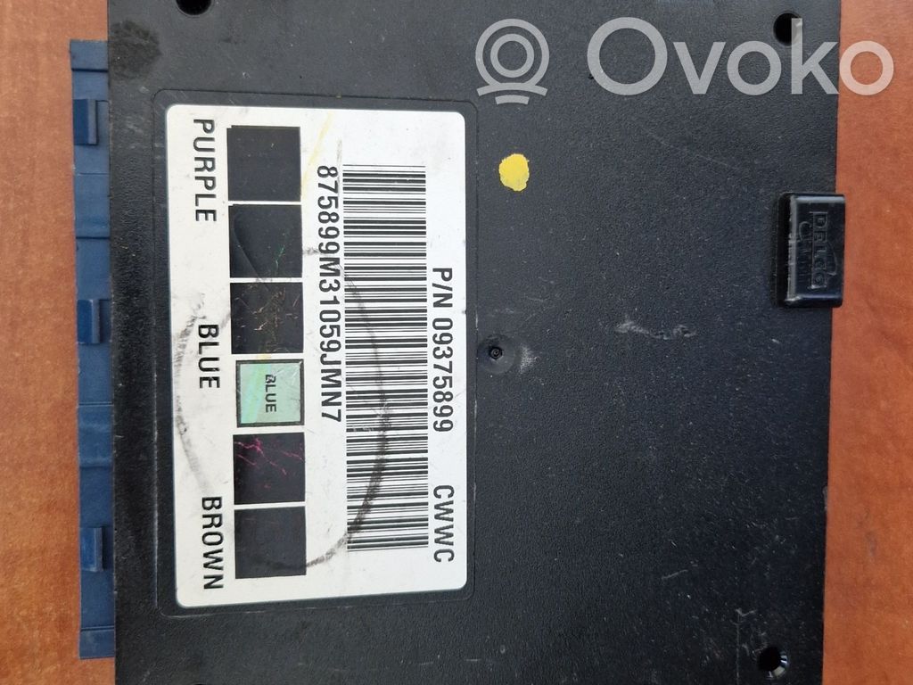 Engine control unit/module   09375899