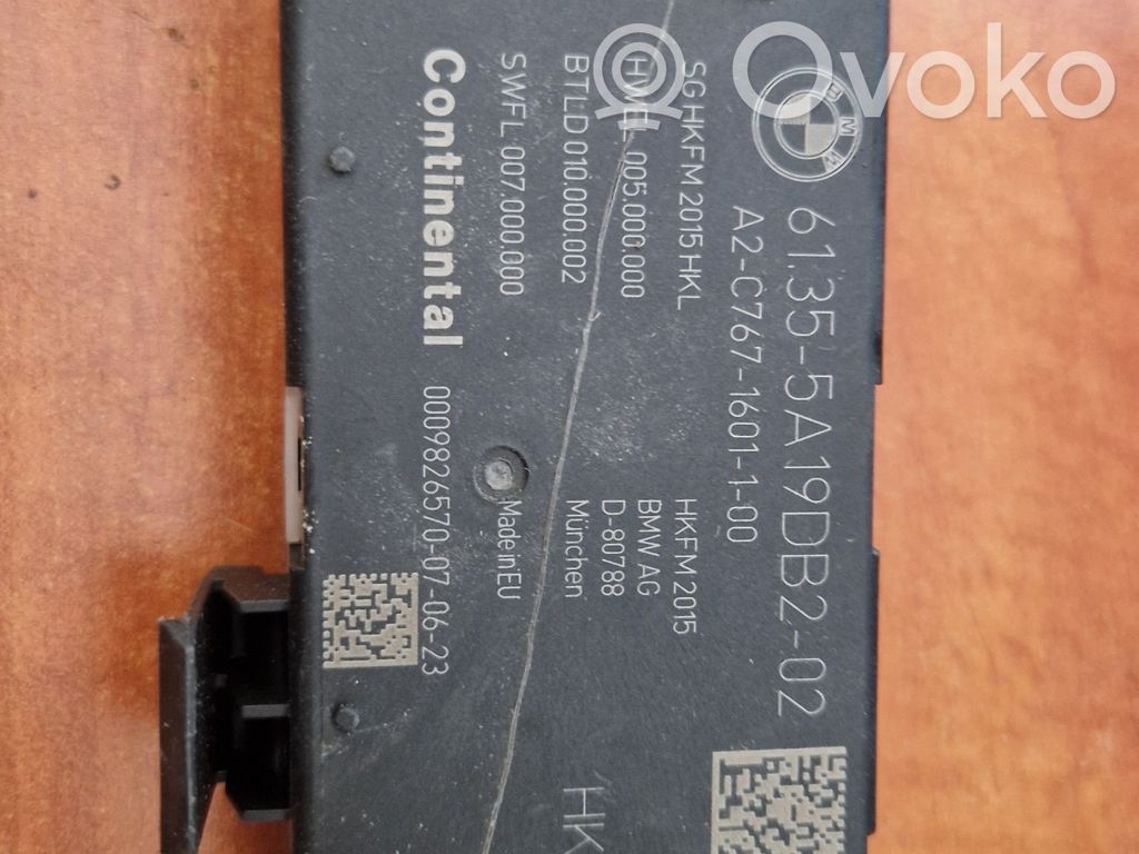BMW 5 G30 G31 G38 Tailgate/trunk control unit/module 