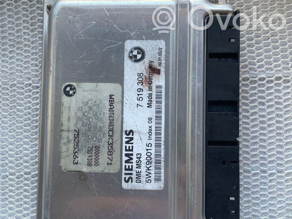 BMW X5 E53 Engine control unit/module 