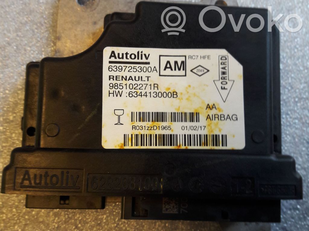 Renault Kadjar Airbag control unit/module 