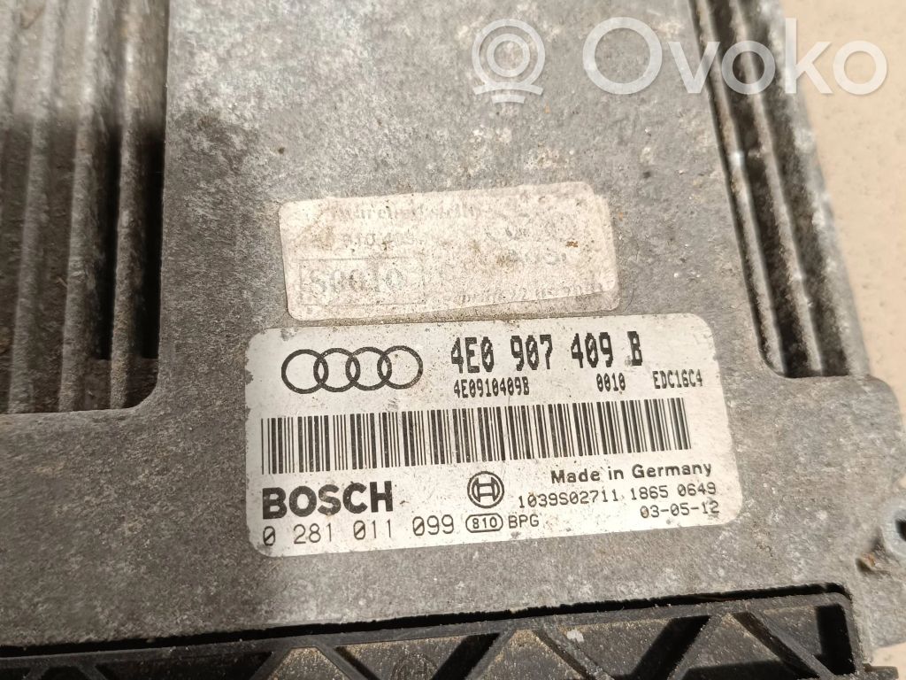 Audi A8 S8 D3 4E Engine control unit/module 