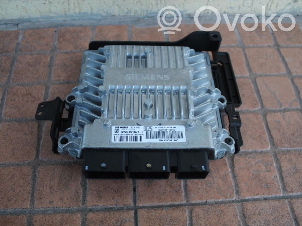 Peugeot 407 Engine control unit/module ECU 