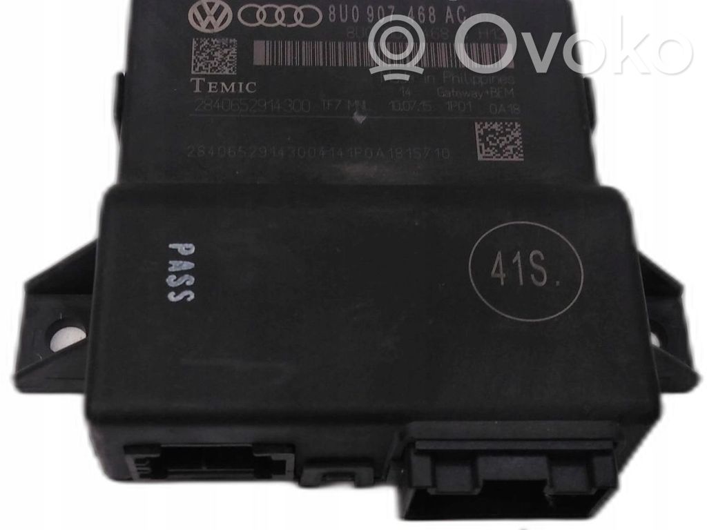 Audi Q3 8U Gateway control module 