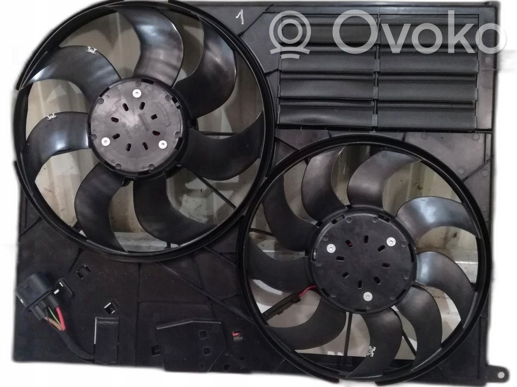 Volkswagen Sharan Elektryczny wentylator chłodnicy 