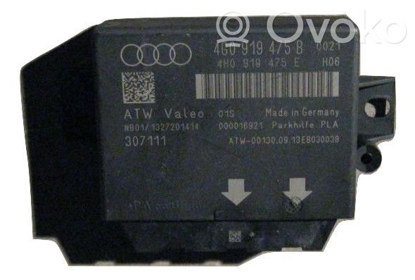 Audi A7 S7 4G Unité de commande, module PDC aide au stationnement 