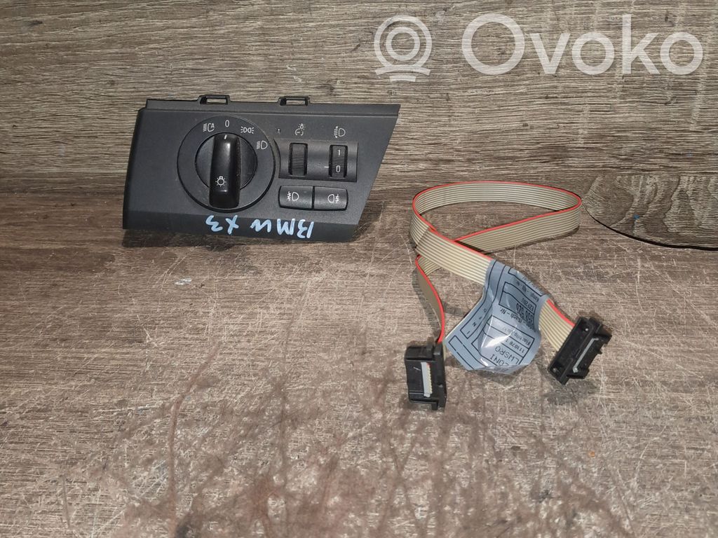 BMW X3 E83 Interruptor de luz 