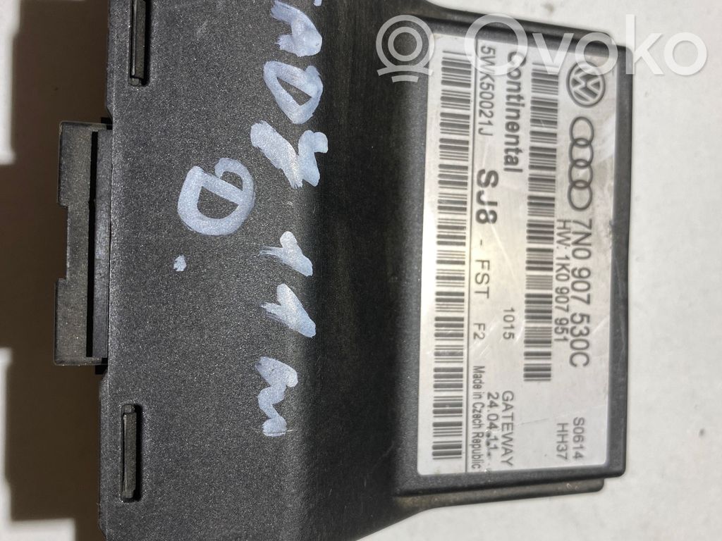 Módulo de control Gateway   7N0907530C,5WK50021J