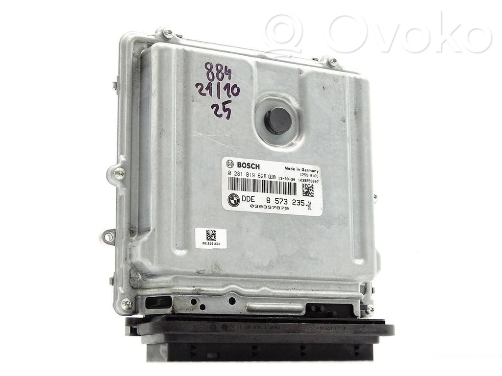 BMW X6 E71 Juego de cerradura y set ECU del motor 