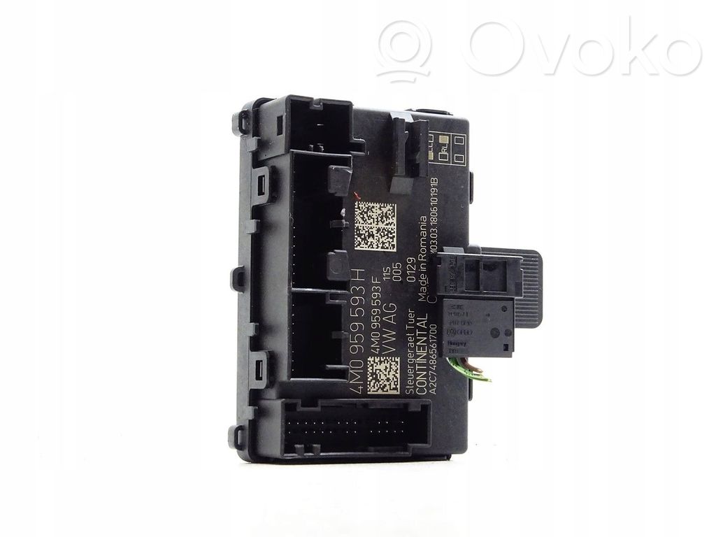 Audi Q7 4M Door control unit/module 