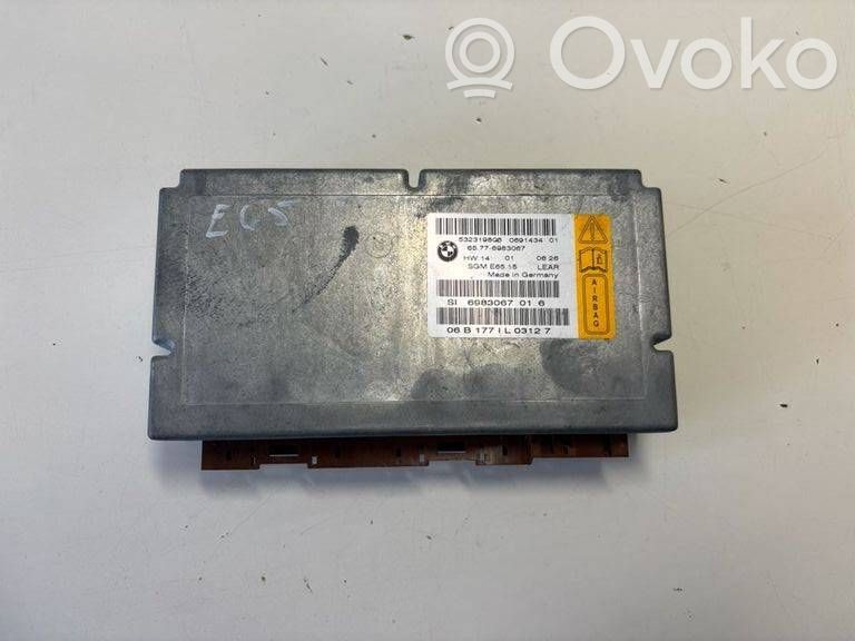 BMW 7 E65 E66 Unidad de control/módulo del Airbag 