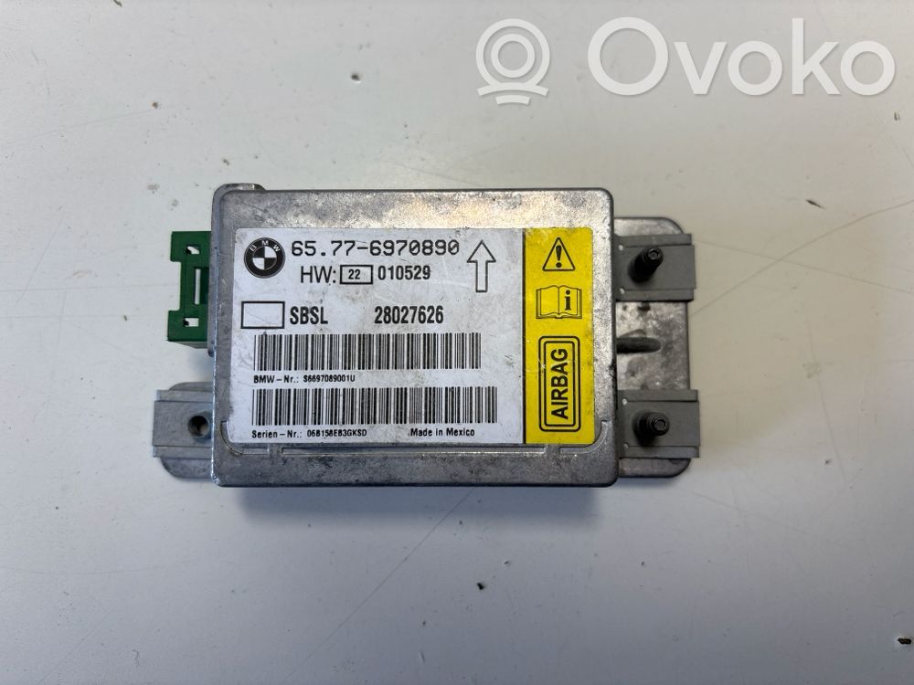 BMW 7 E65 E66 Unidad de control/módulo del Airbag 