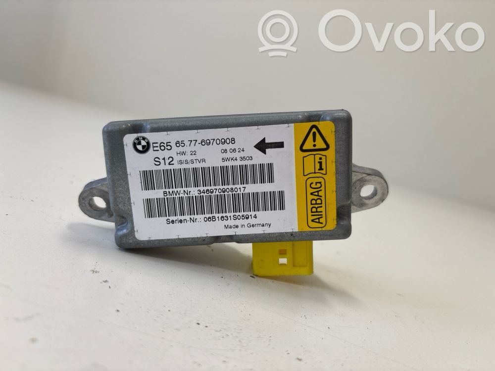 Module de contrôle airbag   6970908,346970908017,06B1631S05914