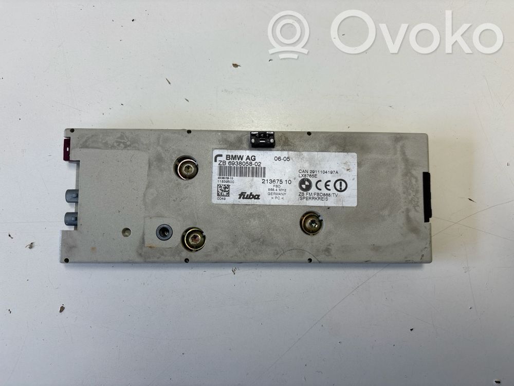 BMW 7 E65 E66 Antenos stiprintuvas 