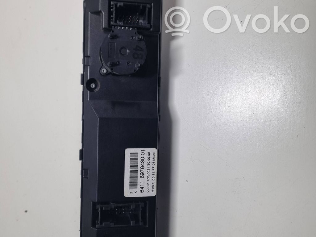 BMW 5 E60 E61 Panel klimatyzacji 