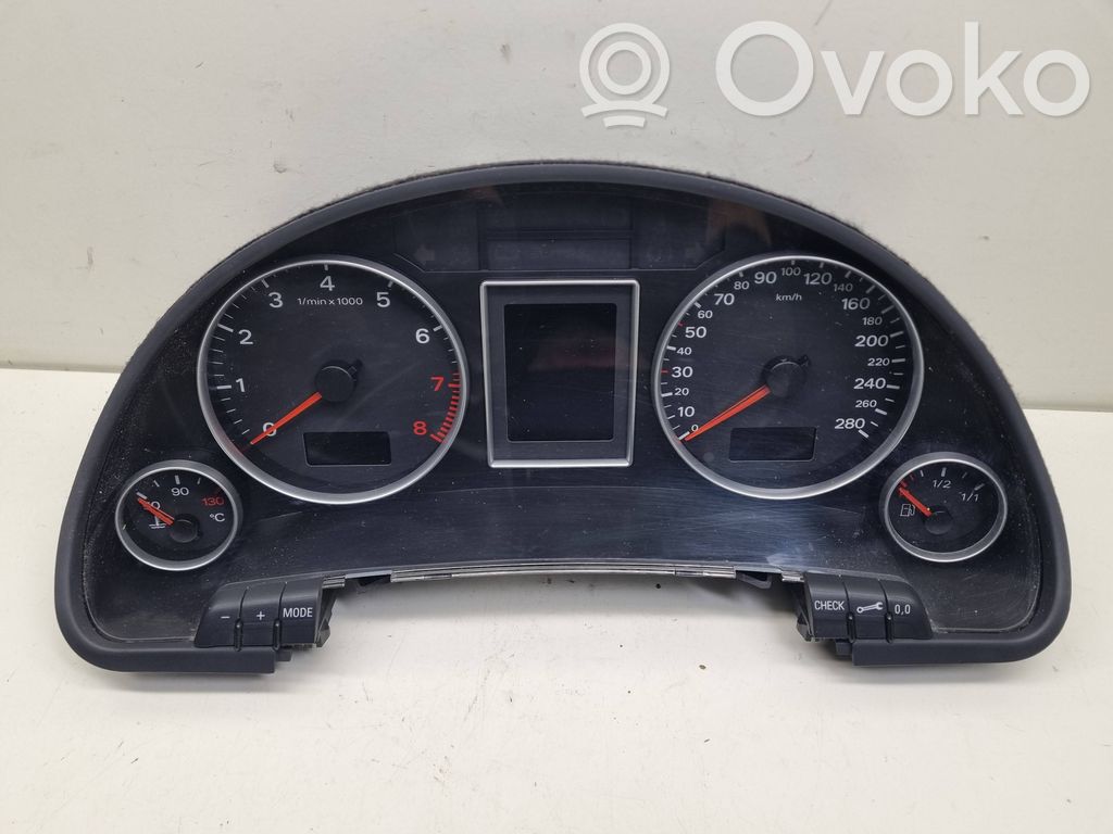 Audi A4 S4 B7 8E 8H Vitezometru (grup de instrumente) 