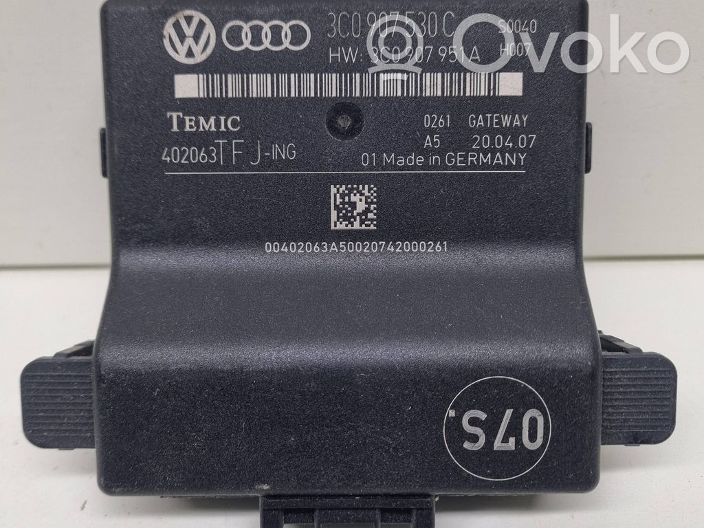 Volkswagen PASSAT B6 Moduł sterowania Gateway 