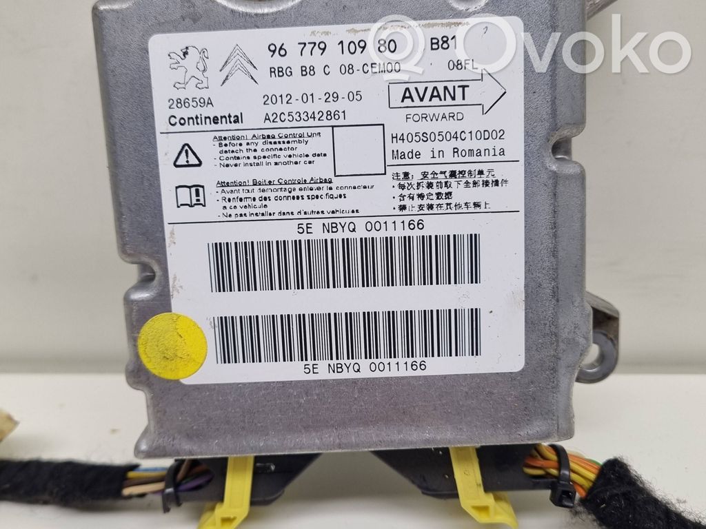 Citroen DS5 Airbag control unit/module 