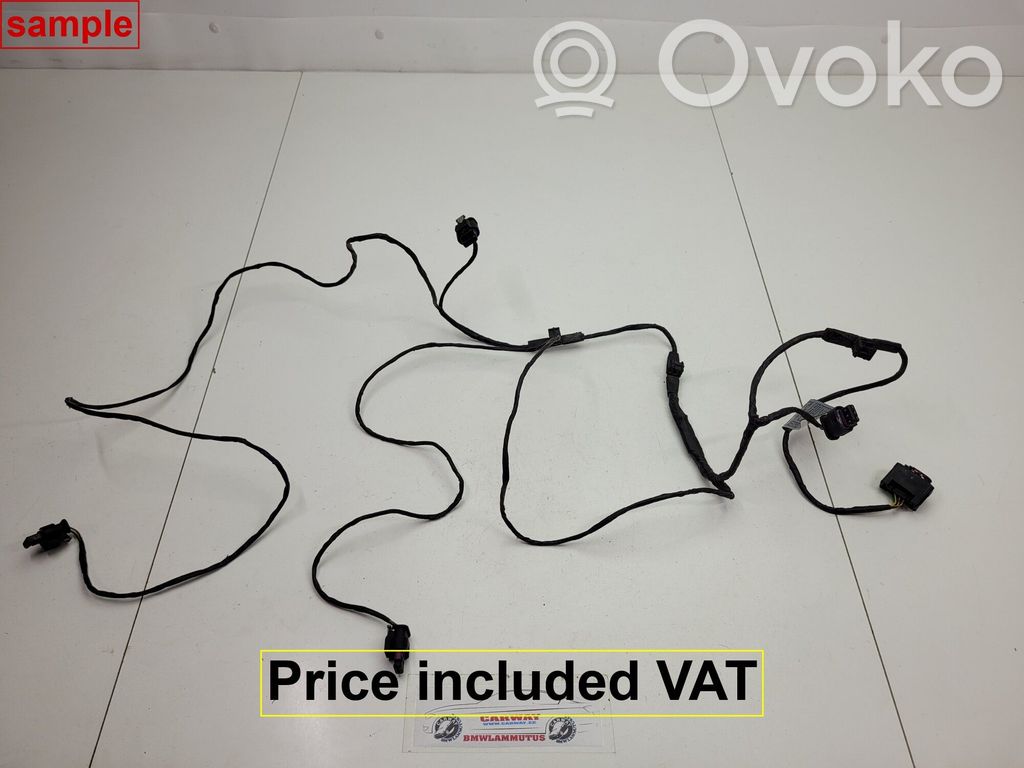 BMW X5 E70 Cableado del sensor de aparcamiento (PDC) 