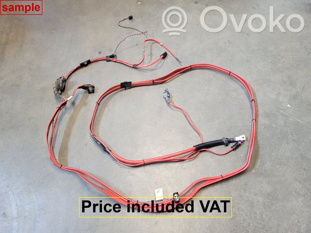 BMW 7 F01 F02 F03 F04 Cablu cu bornă pozitivă (baterie) 