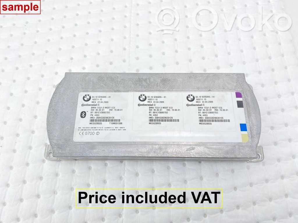 Bluetooth control unit module   84109231093,9231093,84109205895,6972692,6973681,6979766,9113281,9116800,9127056,9138178,9149615,9165332,9171347,9174261,9177754,9187317,9187320,9187923,9187924,9193857,9204344,9205895,9206423,9206778,9216365,9219824,9231093