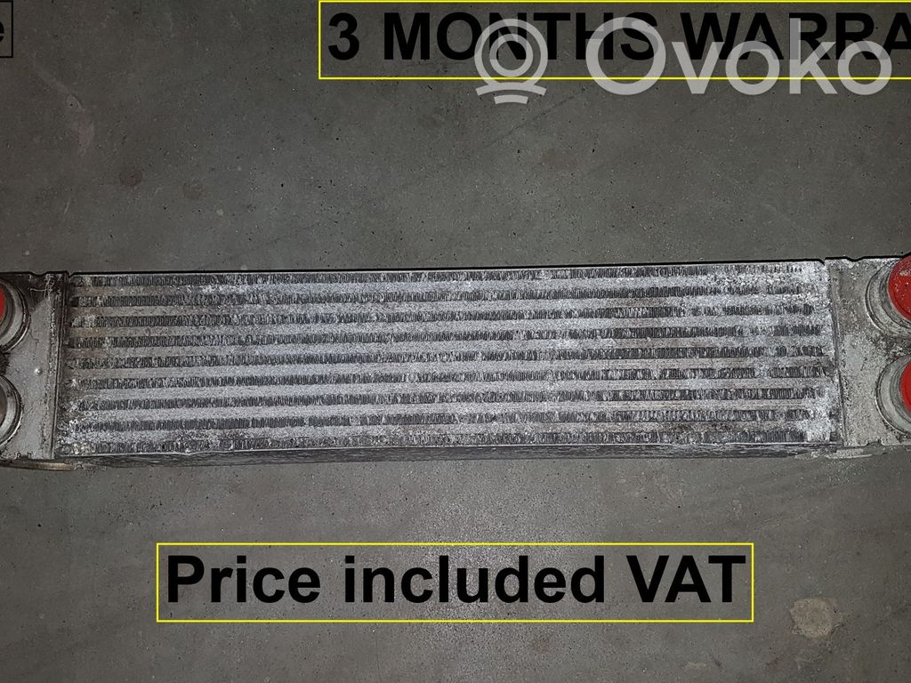 BMW 7 E65 E66 Intercooler radiator 