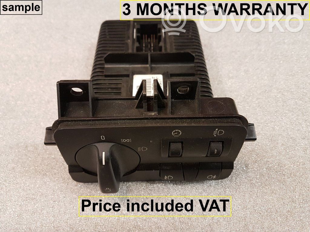 BMW 3 E46 Interruptor de luz 