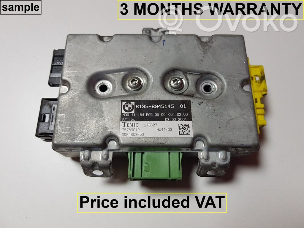 Unité de commande module de porte   61359110846,9110846,61356945145,6933484,6941430,6944501,6945145,6945147,6948690,6952984,6957760,6963014,6976154,9110846