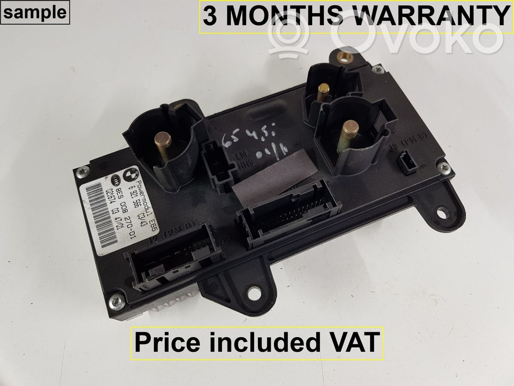 Other control units/modules   61359132581,9132581,61356921566,0153630,0302700,0390355,0395498,0402557,6919610,6921566,6922820,6923898,6925655,6929834,6935431,6940292,6943489,6953995,6957026,9132581