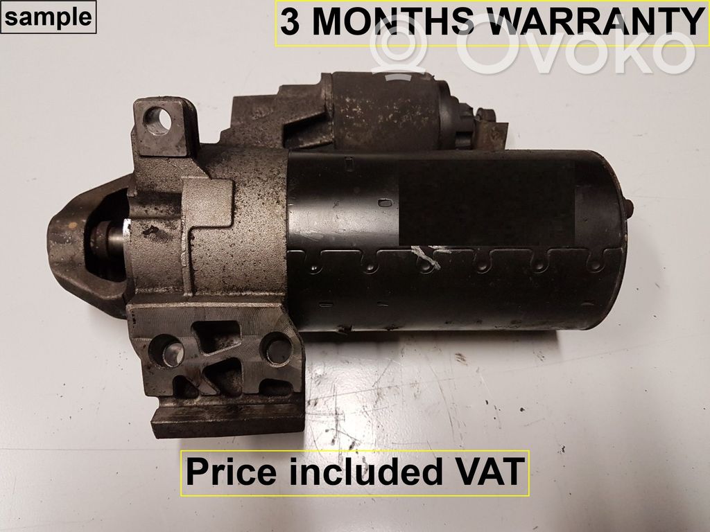 Motor de arranque   12418519154,8519154,12417802508,7801203,7802508,7804140,7811370,7823701,8506657,8509198,8519154,8570383,8577008