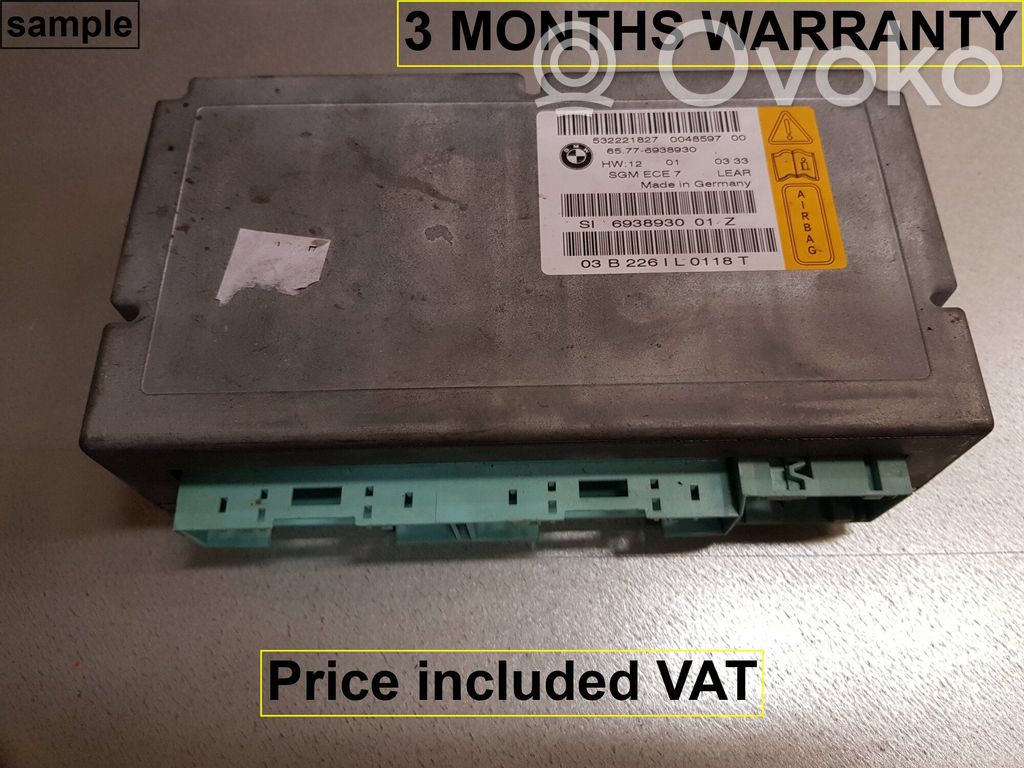BMW 5 E60 E61 Central body control module 