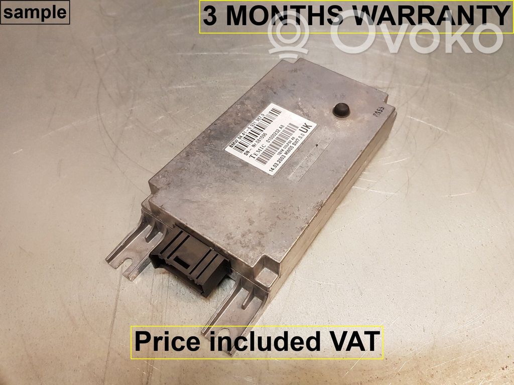 BMW 7 E65 E66 Valdymo balsu modulis 