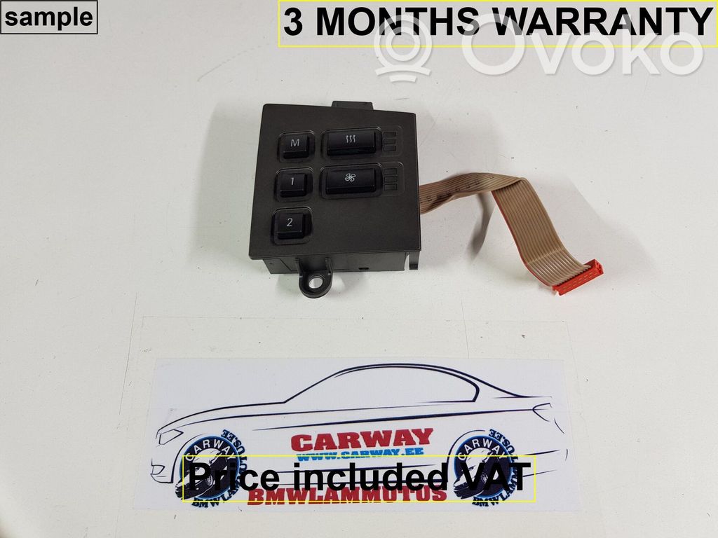 Seat control switch   61316918407,6918407,6918407