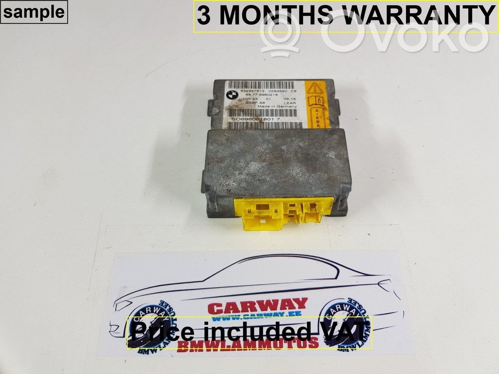 Unidad de control/módulo del Airbag   65776970899,6970899,65776960218,0153406,0393595,0407279,0412300,0413718,6946106,6949904,6960218,6970899