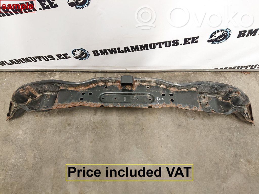 BMW 6 E63 E64 Aizmugurē bampera balka 