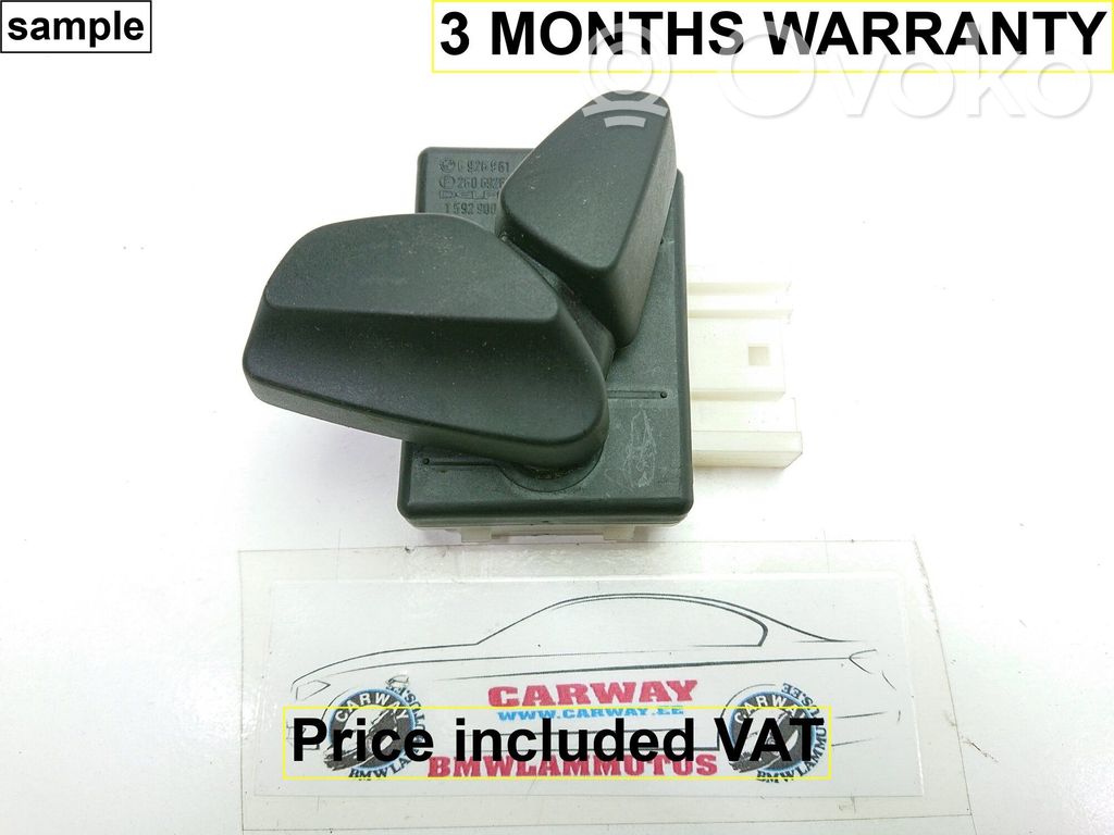 BMW 5 E60 E61 Interruptor de control del asiento 