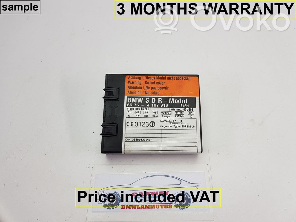 Alarm control unit/module   65754107919,4107919,4107859,4107919,4143157,4164397,6908307,6909824,6914843,6916089,6937082,6943584,6963227,6974633,9118038